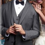 "Infinity" Steel Grey Tuxedo Jacket Notch (Separates)
