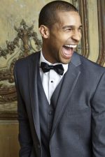 "Infinity" Steel Grey Tuxedo Jacket Notch (Separates) - Image 2