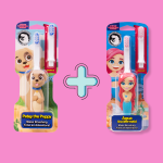 Toothbrush Toys Kids Character Toothbrush Set Bundle
