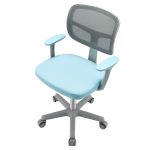 NNECW Kids Study Chair and Desk Set with Adjustable Height-Blue-Chair - Image 2