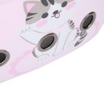 Plecak do noszenia zwierząt, różowy z kotkiem - Image 4