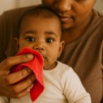 Langes en Coton Bio Fraise - Image 2