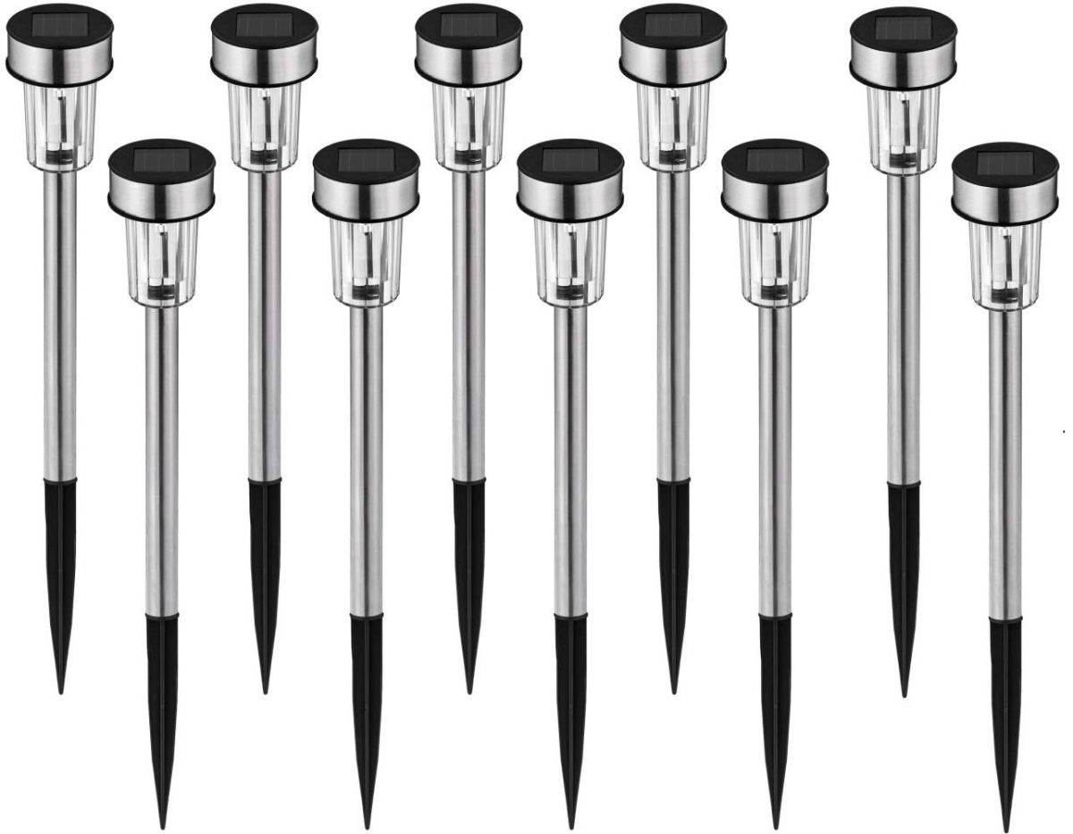 Leszúrható napelemes kerti lámpa, 10 db - Image 1