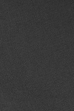 "Logan" Black Luxury Wool Blend Tuxedo Pants - Image 2