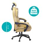 Krzesło obrotowe szefowskie LUX, w kilku kolorach, beżowe - Image 2