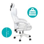 Lux főnöki forgószék, több típusban-fehér - Image 3