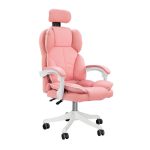 Ředitelská otočná židle LUX, ve více typech-růžová