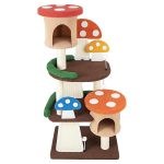 Macska mászóka, gomba, emeletes