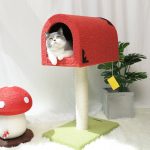 Mailbox Red Climbing Frame Cat Tree - Image 5