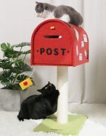 Mailbox Red Climbing Frame Cat Tree - Image 4