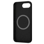 Coque silicone MagSafe iPhone 16e - Noir - Image 3