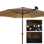 Napelemes dekor fényfüzér napernyőhöz - Image 4