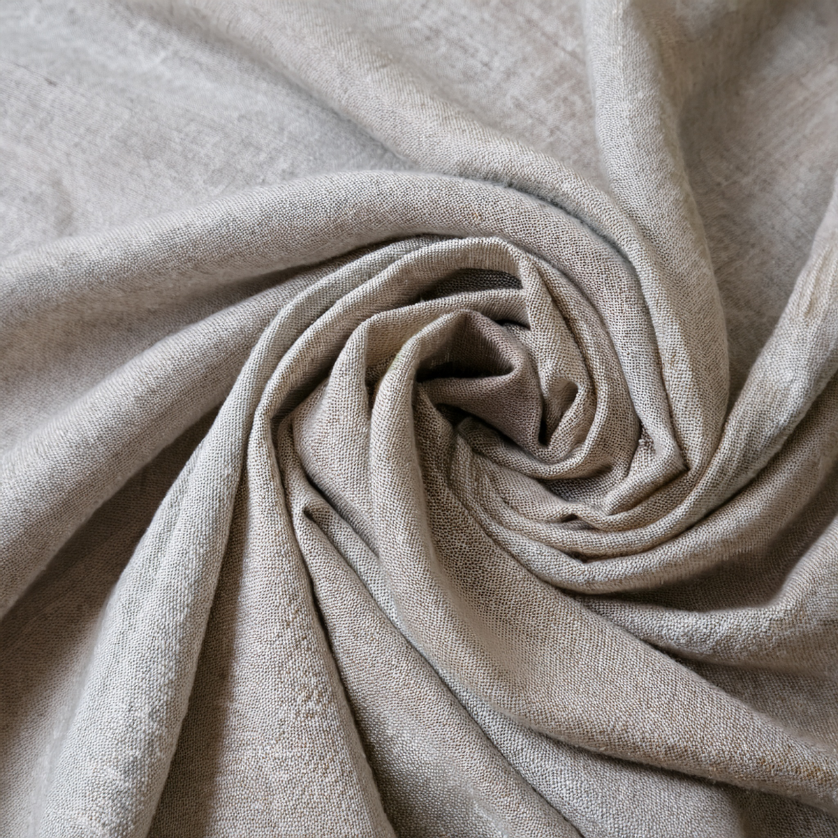 Natural Organic Linen Privacy Curtains - Semi-Sheer Undyed | Standard & Made to Measure Sizing - Image 5