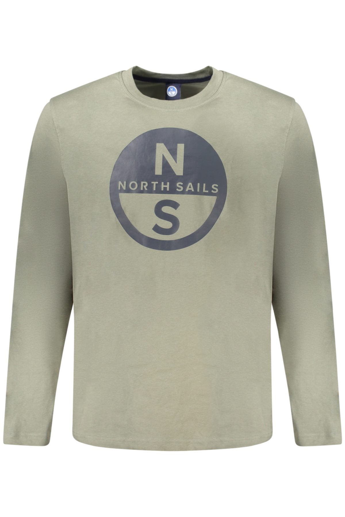 NORTH SAILS MEN'S LONG-SLEEVED T-SHIRT GREEN - Image 1