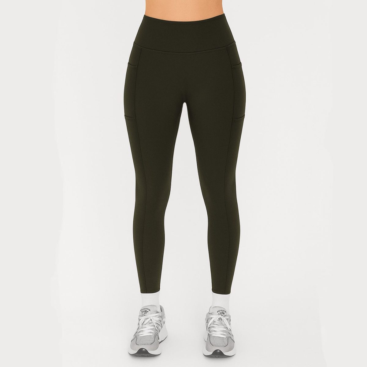 2014 - Women's Seamless Pocket Athletic Leggings - Image 3