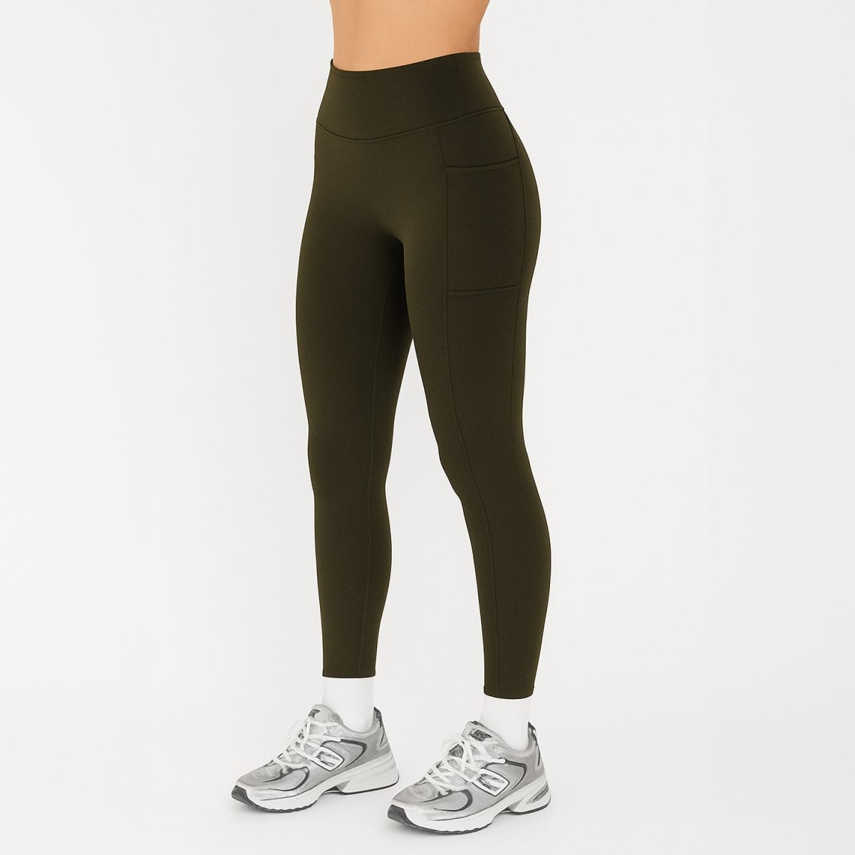2014 - Women's Seamless Pocket Athletic Leggings - Image 2