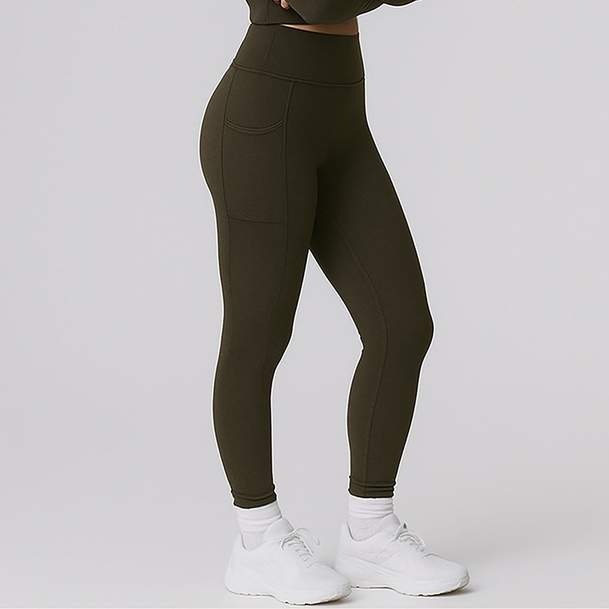 2014 - Women's Seamless Pocket Athletic Leggings - Image 13