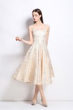 Paloma Slim Fit Jacquard Midi Dress - Image 2