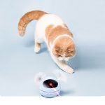 Electric Interactive Cat Toy Ball Feather Infrared Light Tease Tease Cat Stick Toys - Image 5