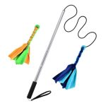 Interactive Dog Cat Feather Toy Feather Teaser Stick Wand Pet Feather Refill Replacement Catcher Product for Kitten - Image 10