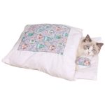 Winter Warm Pet Dog Cave Bed Soft Fleece Washable Removable for Cat Puppy Japanese Style Sleeping Bag Cushion House - Image 6