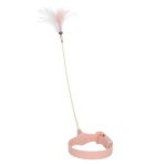 Funny Cat Collar Toy Feather Teaser Stick Interesting Automatic Cat Toy Foot Interactive Cats Teaser Feather Kitten Toys - Image 7