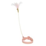 Funny Cat Collar Toy Feather Teaser Stick Interesting Automatic Cat Toy Foot Interactive Cats Teaser Feather Kitten Toys - Image 8