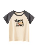 Boys’ Cartoon Animals Pattern T-Shirt In European And American Style - Image 16