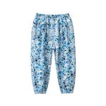 Children’s Summer Girls’ Floral Pattern Thin Breathable Pants – Casual Kids Trousers - Image 15