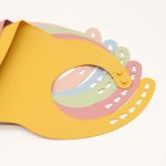 Baby Solid Color Food Grade Silicone Bibs - Image 2