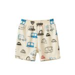 Baby Boy Cars Print Pattern Breathable Home Clothes Shorts - Image 12