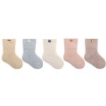 Baby Embroidered Pattern Thickened Warm Mid Tube Socks - Image 2