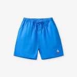 Boys Solid Soft Cotton Casual Style Shorts With Sailboat Logo - Image 11