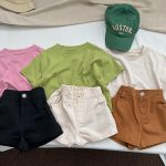 Baby Solid Color Thin Style Fashion Unisex T-Shirt - Image 3