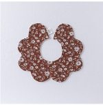 Adorable Simple Pattern Cotton Snap-on Flowers Shaped Bib - Image 18