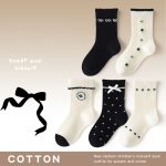 Autumn Arrival Baby Girls Breathable Cute Pattern Socks 1 Lot=5-Pair Set - Image 17