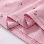 Summer Arrival Animals Cartoon Pattern Short Sleeves Floral Dress for Stylish Girls - Image 4