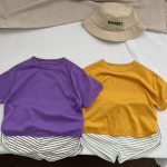 Baby Solid Color Thin Style Fashion Unisex T-Shirt - Image 4