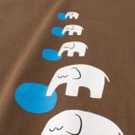 Summer Boys’ Cartoon Elephants Printed T-shirt in European and American Style - Image 3
