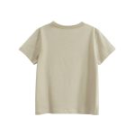 Summer Girls’ Cartoon Flowers Printed T-shirt in European and American Style - Image 2