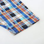 Summer Baby Kids Cartoon Pattern T-shirt and Plaid Shorts Casual Clothing Set for Boys - Image 5