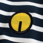 Baby Girl Striped Pattern Embroidered Design Sleeveless Vest Tops - Image 4