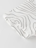 Boys’ Geometric Pattern Printed Casual T-shirt in European and American Style - Image 4