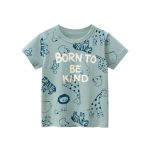 Baby Boy Animal Print O-Neck Short-Sleeved Lovely T-Shirt - Image 7