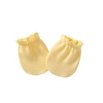 Newborn Baby Solid Color Soft Cotton Gloves For All Seasons - Image 12