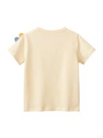 Boys’ Cartoon Dinosaur Print T-Shirt In European And American Style - Image 5