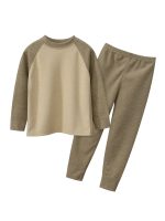 Arrival Autumn Kids Unisex Long Sleeves Simple Casual Top and Solid Color Long Trousers – Clothing Set - Image 12