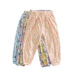 Children’s Summer Girls’ Floral Pattern Thin Breathable Pants – Casual Kids Trousers