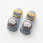 Baby 3D Cartoon Animal Patched Design Dispensing Non-Slip Lace-Up Socks Shoes - Image 17