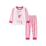 Spring and Autumn Baby Kids Girls Cartoon Pattern Long Sleeves Top and Pants Casual Pajamas Clothing Set - Image 5